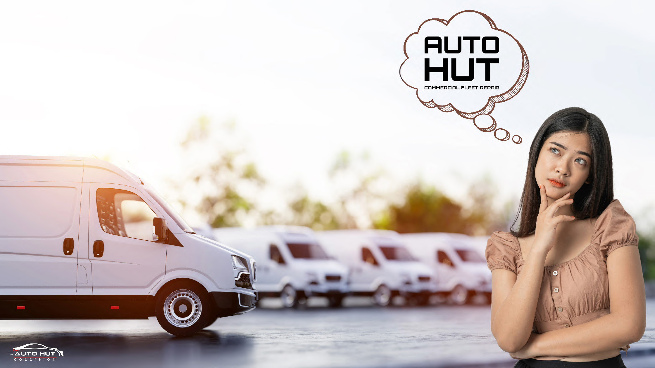 Fleet Manager thinking Auto Hut Commercial Fleet Repair