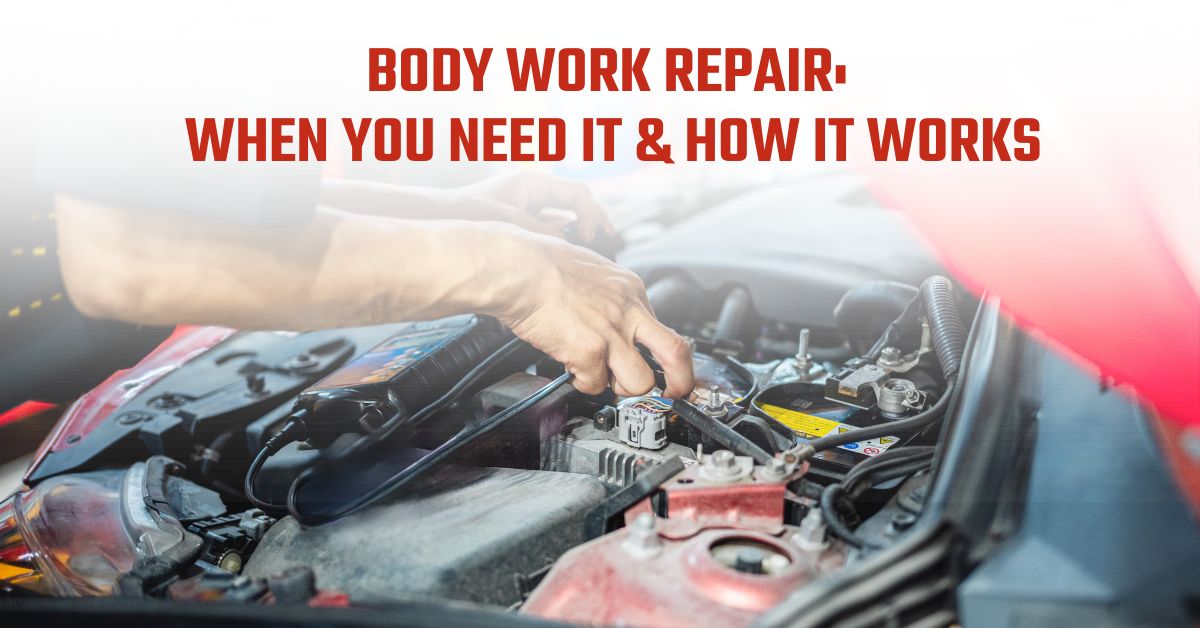 Read more about the article Body Work Repair: When You Need It & How It Works