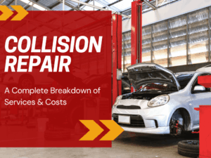 collision car image in the shop